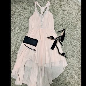 Chiffon High Low Dress